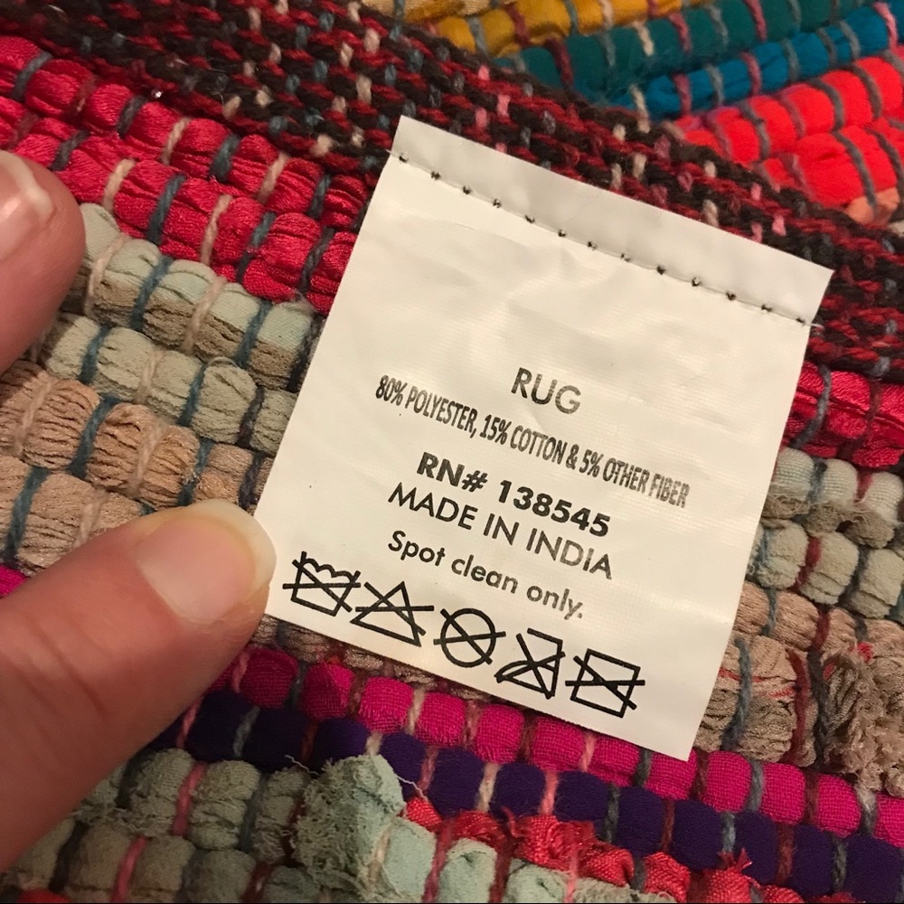 Chindi | Colorful Woven Rag Rug - Picture 5 of 5
